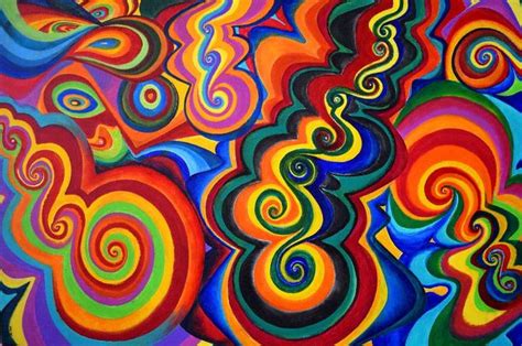 Candy Bar Painting Trippy Painting Abstract Art