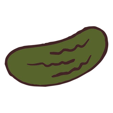 Simple Drawing Of Pickle Png And Svg Design For T Shirts