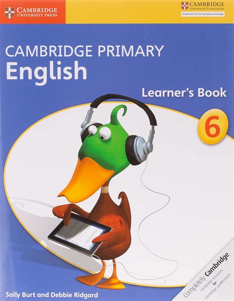 Cambridge Primary English Learner S Book Stage 6 Burt Sally Ridgard