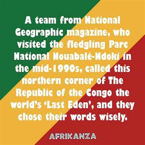 12 Interesting Facts About Republic Of The Congo Afrikanza