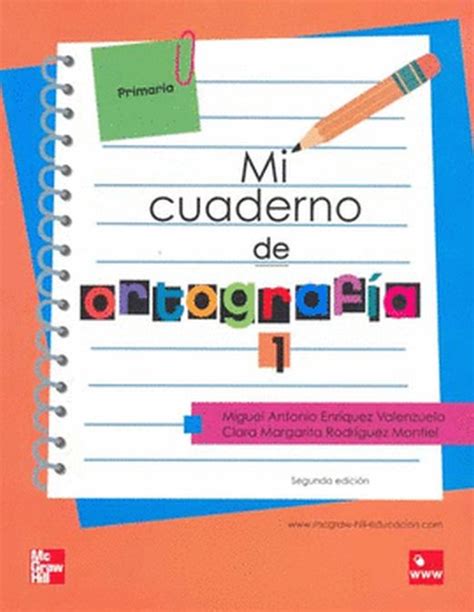 Mi Cuaderno De Ortografía 1 Primaria 2 Ed Enriquez Valenzuela