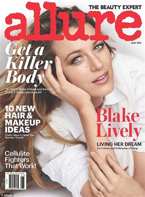 New Mom Blake Lively Stuns On The May Cover Of Allure Magazine Allure