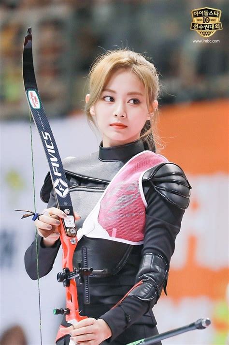 Pin By Tsang Eric On Korean Actress Singer Archery Girl Tzuyu Twice Beautiful Athletes