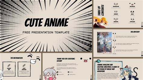 Cute Anime Powerpoint Presentation Template Youtube