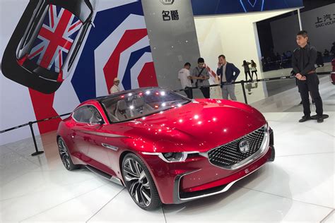 mg introduces e motion concept in shanghai mg s new electric sports car evo