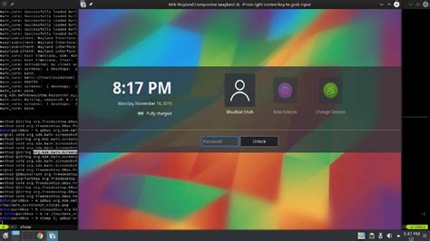 Kde Plasma 55 On Wayland To Feature A Beautiful And Secure Lockscreen