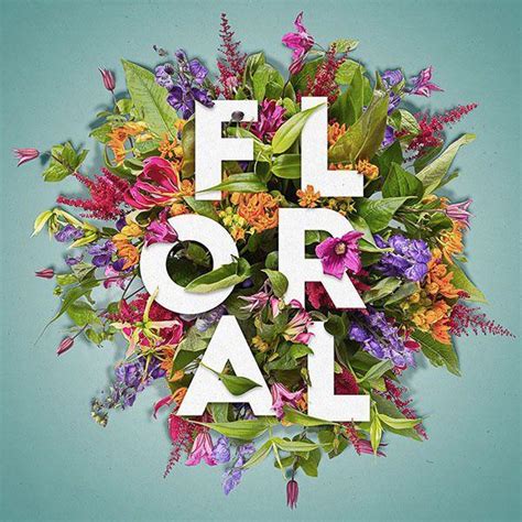 Grass Flowers And Leaves For Amazing Text Effect Photoshop Tutorials