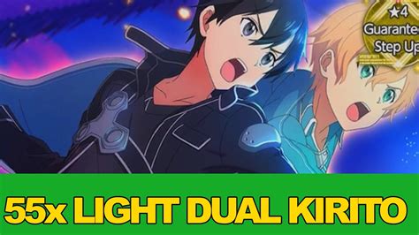 Light Dual Kirito X Scouts Sword Art Online Alicization Rs Saoars Youtube