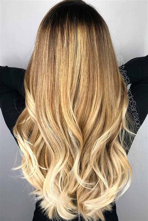 53.long wavy dark blonde hair with pale blonde this is the short brown hair with blonde highlights that had been executed to perfection. 74 Brown Hair Color With Highlights and Lowlights Koees Blog