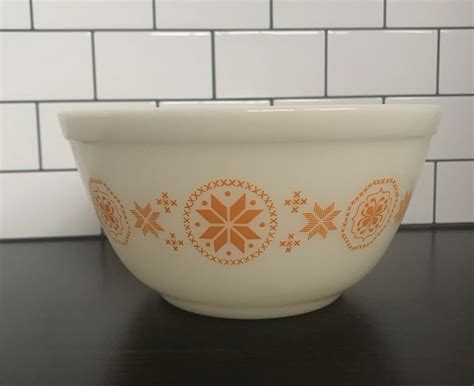 Pyrex Town And Country Bowl Etsy