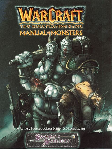 Warcraft Rpg Manual Of Monsters