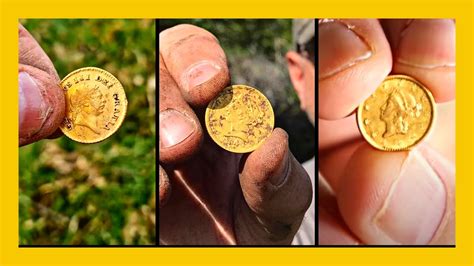 Gold Galore Unbelievable Gold Coins Found Metal Detecting Youtube