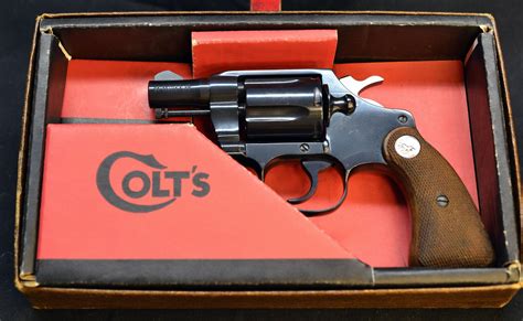 Colt Detective Special 38 With Box 1969 For Sale