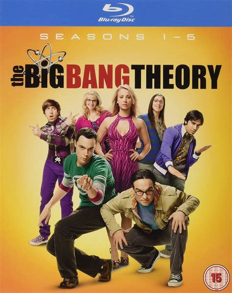 The Big Bang Theory Complete Season 1 2 3 4 5 [blu Ray] Region Free Movies And Tv