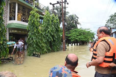 Flood Situation Remains Grim In Assam Over 25 Lakh Still Hit