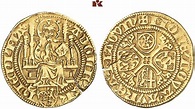 Adolph II. von Nassau, 1461-1475. Goldgulden o. J. (1464), Mainz. 3.39 ...
