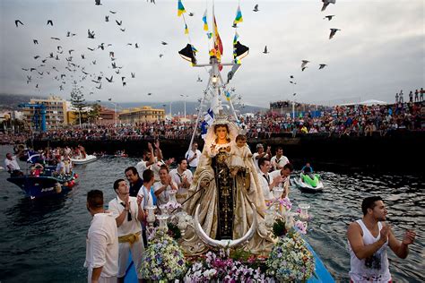 Tenerife S Virgen Del Carmen Festival Thousands Celebrate The Patron