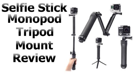 Selfie Stick Monopod Tripod Mount Review Gearbest Youtube