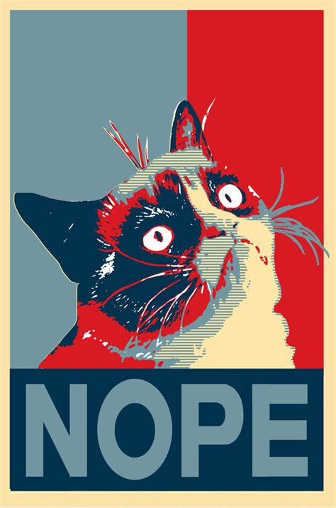 Just Say Nope Grumpy Cat Know Your Meme