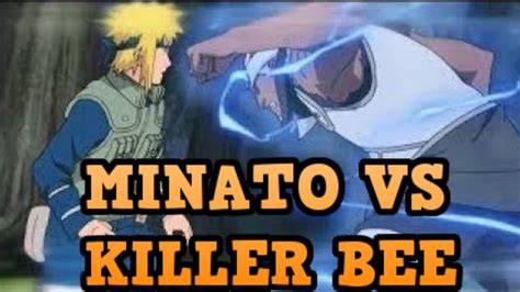 Minato Vs Killer Bee And Seu IrmÃo Naruto Lengedado Pt Br Youtube