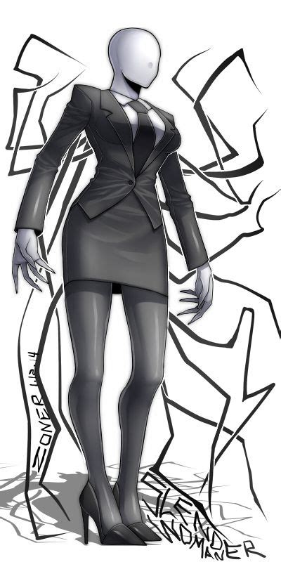 Slenderwoman By M Zoner On Deviantart Personagens De Anime Feminino Cartoons Sensuais