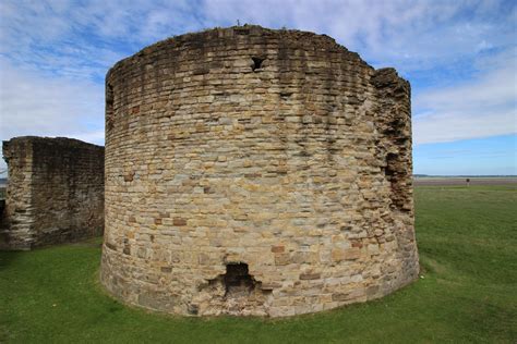 The Circular Keep Of Flint Castle Wales Rcastles