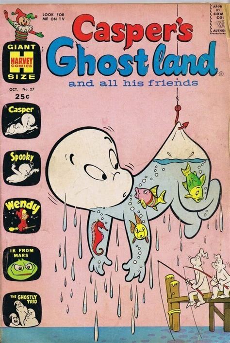 Caspers Ghostland 27 Original Vintage 1965 Harvey Comics Casper Friendly Ghost Comic Books