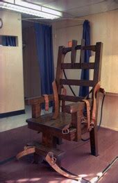 Florida Memory Electric Chair At Florida State Prison In Starke Florida