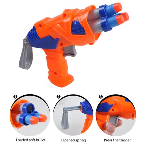 Soft Bullet Children Simulation Air Softprojectile Model Gun Nerf Toy