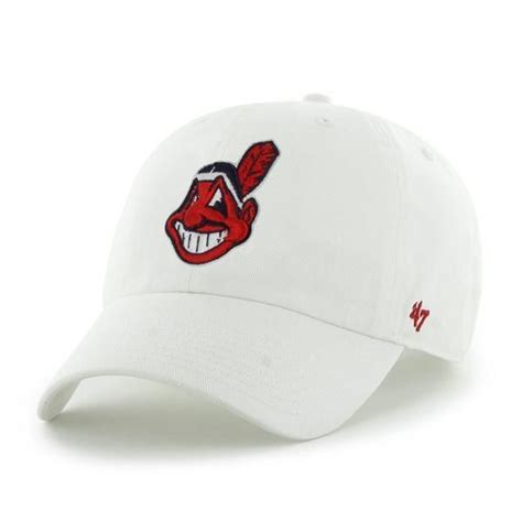 Maybe you would like to learn more about one of these? Cleveland Indians 47 Brand White Clean Up Adjustable Hat ...
