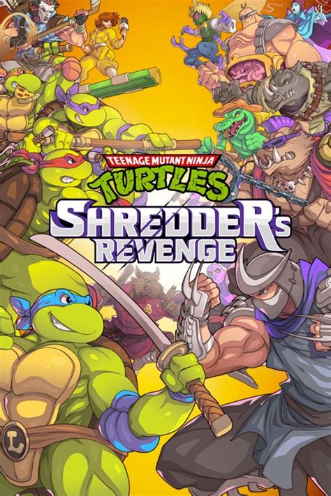 Carátula De Teenage Mutant Ninja Turtles Shredders Revenge Para Seriesx
