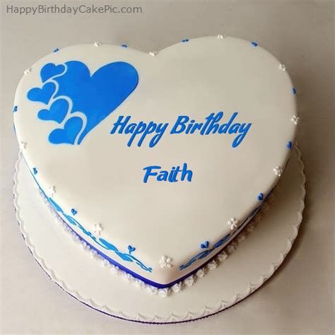 Happy Birthday Cake For Faith