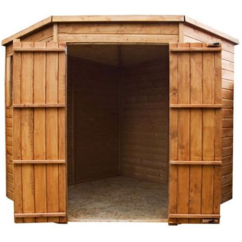 7 X 7 Wooden Storage Shed Wayfair Uk