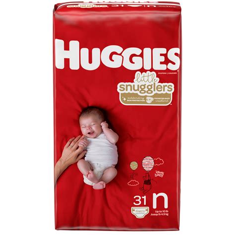 Huggies Little Snugglers Size Newborn Jumbo Pack 32 Count