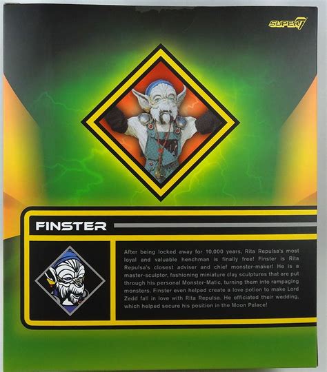 Mighty Morphin Power Rangers Super7 Ultimates Figure Finster