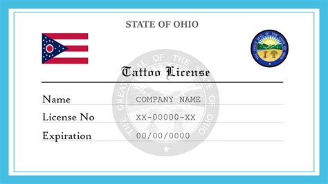 Ohio Tattoo License License Lookup