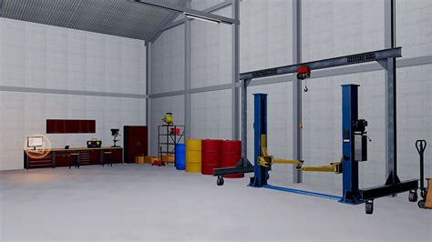 Fs19 Mods The Placeable Vehicle Shed With Workshop Yesmods
