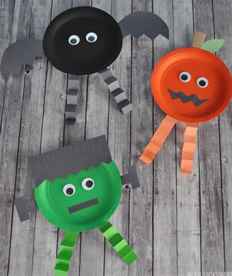 Paper Plate Halloween Characters 10 Halloween Crafts For