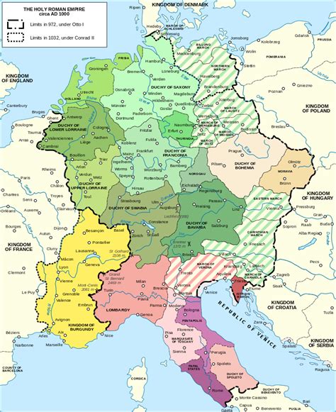 Holy Roman Empire 11th Century Map En Kingdom Of Germany Wikipedia