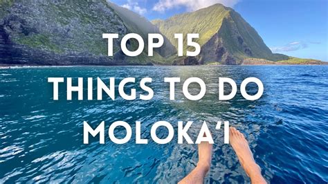 Molokai Top 15 Things To Do Hawaii Youtube