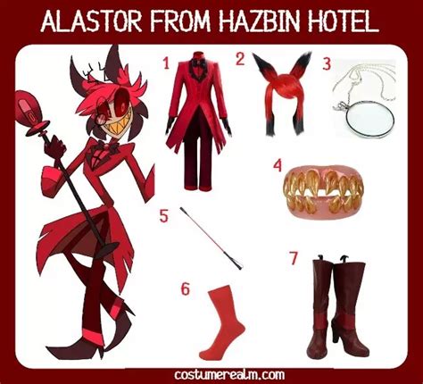 Diy Alastor Costume Hotel Cosplay Costumes Fandom Outfits