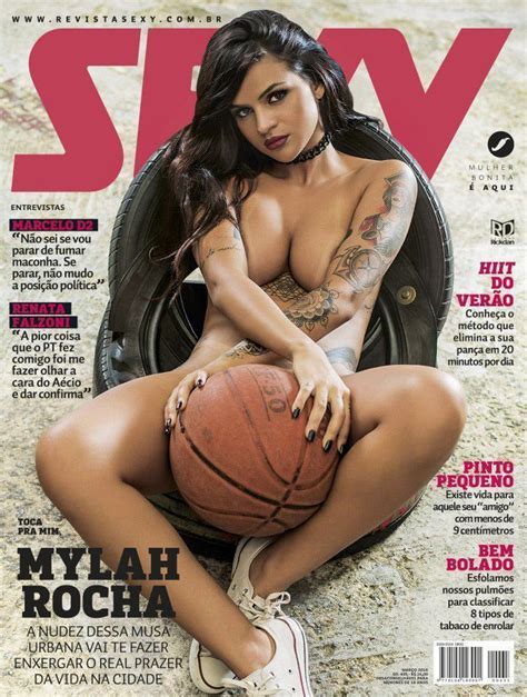 Mylah Rocha Na Revista Sexy Mar O Arroto Quadrinhos Revistas E