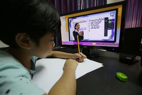 Bangkok Post Rocky Start As Distance Education Gets Going