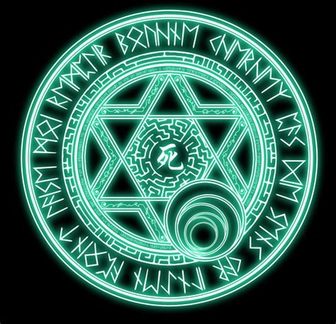 Spell Circle Circle Symbol Magia Elemental Elemental Magic Fantasy