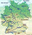 Cartina GERMANIA ᐅ Mappa GERMANIA In ALTA QUALITÀ ᐅ Cartina Dati Europa
