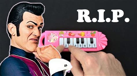 Rip Robbie Rotten We Are Number One Compilation On Funny Instruments Youtube