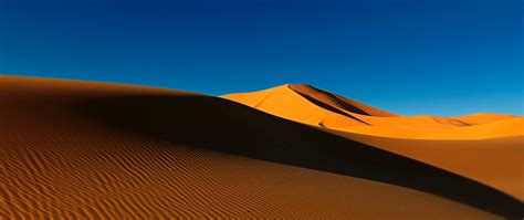 Sahara Desert Wallpaper 4k Sand Dunes Algeria Soil