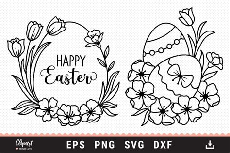Easter Svg Clip Art - 139+ SVG PNG EPS DXF File