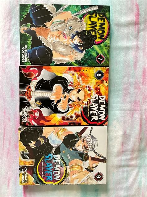 Demon Slayer Volume 78 Or 9 Hobbies And Toys Books And Magazines Comics