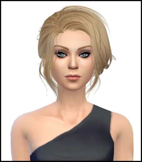 Sims 4 Hairs Simista Newsea`s Starlet Converted Stealthic Hairstyle
